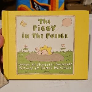 The Piggy in the Puddle Yellow Kids Book